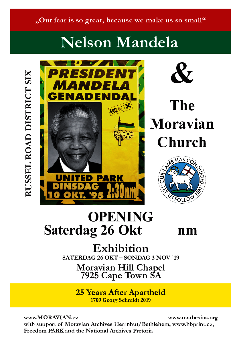 25 Years after Apartheid & Georg Schmidt 1709-2019
